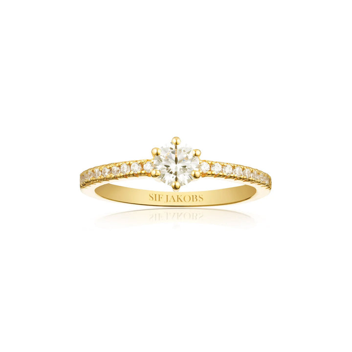 Sif Jakobs Ellera Uno Grande Ring - SJ-R42282-CZ-YG