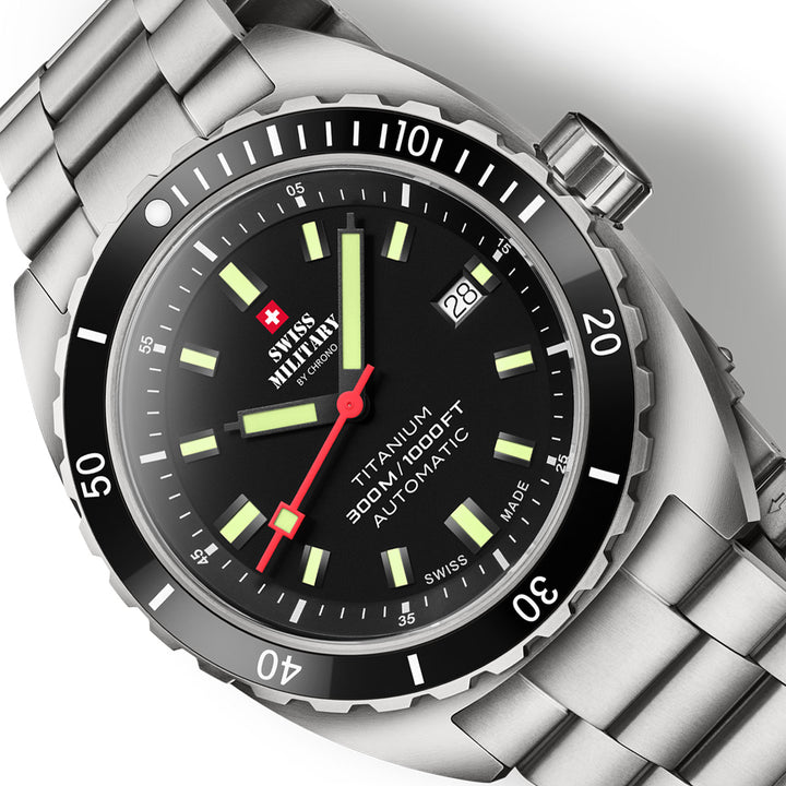 Swiss Military by Chrono Automatic Titanium 300 Lightweight - SMA34100.01