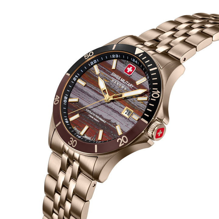 Swiss Military Hanowa Flagship Tiger Iron - SMWGH0008310