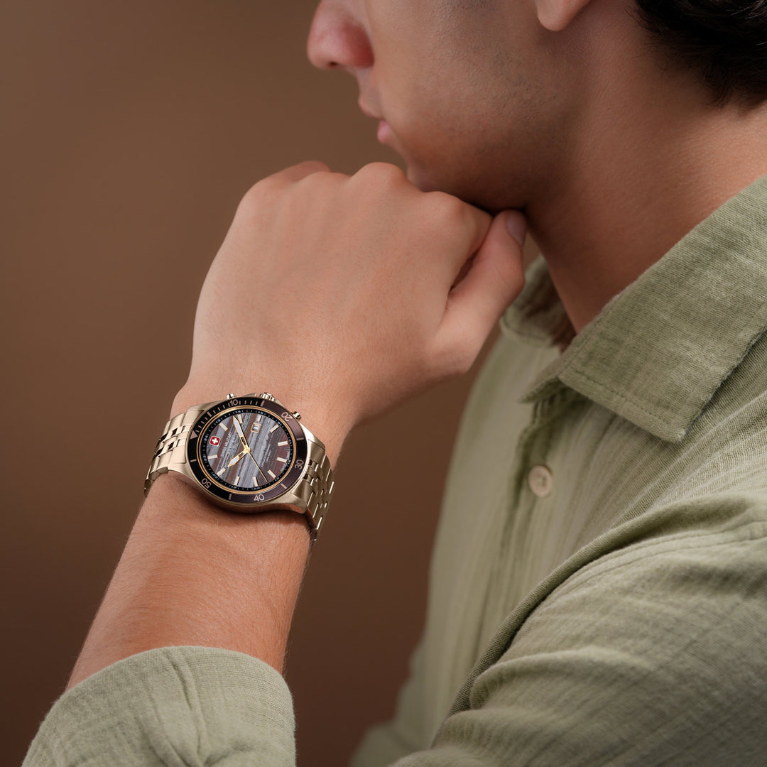 Swiss Military Hanowa Flagship Tiger Iron - SMWGH0008310