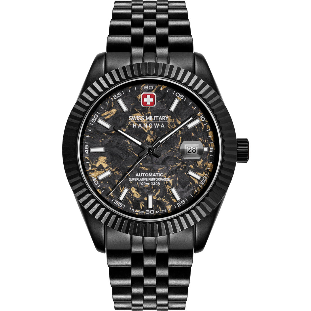 Swiss Military Hanowa Black Forged Automatic - SMWGL0005531