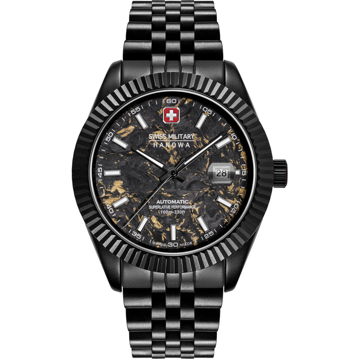 Swiss Military Hanowa Black Forged Automatic - SMWGL0005531
