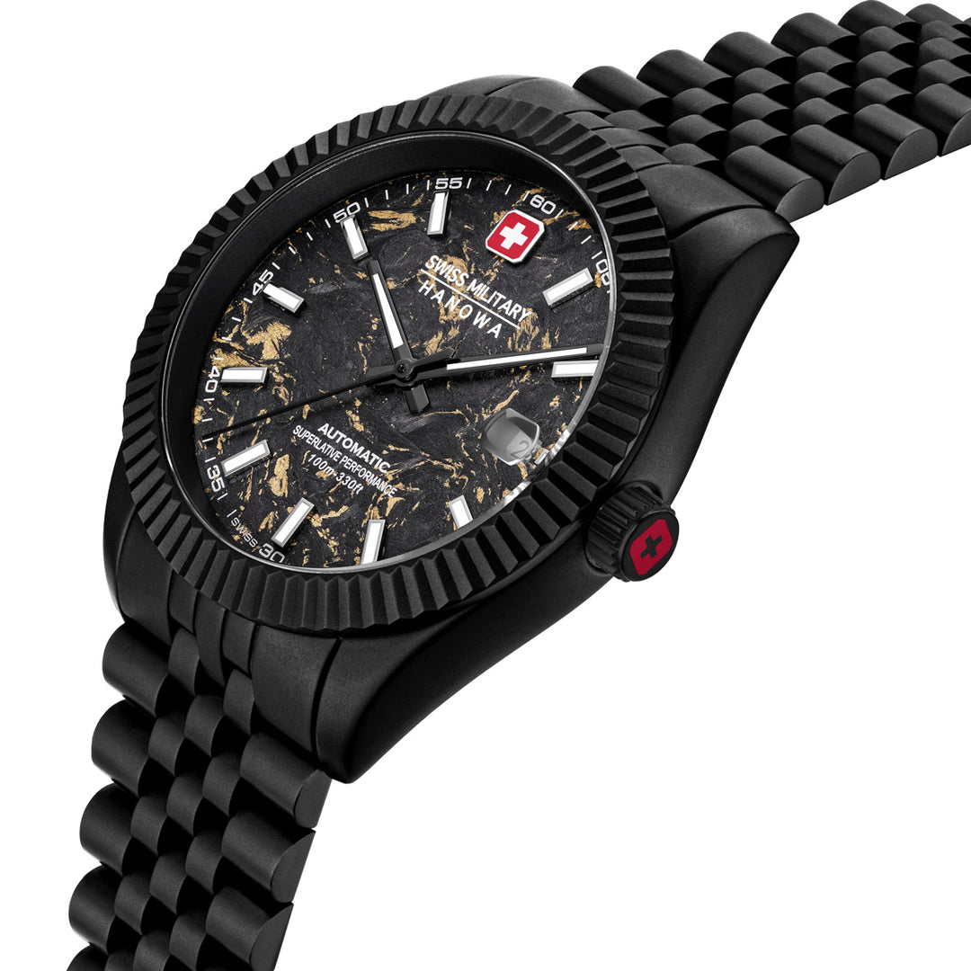 Swiss Military Hanowa Black Forged Automatic - SMWGL0005531