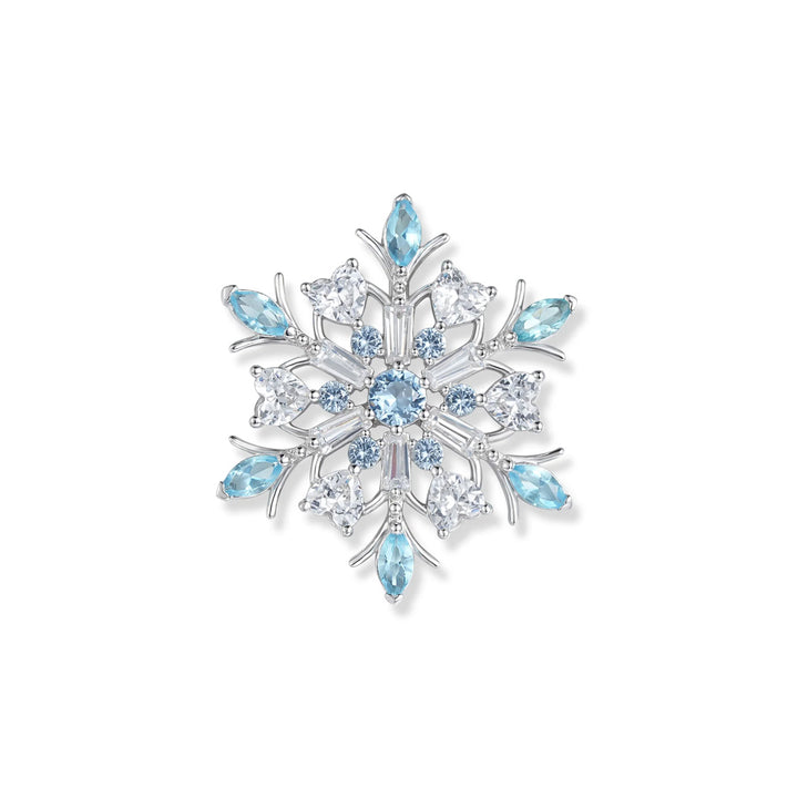 Frosty Snowflake Pendant - SZA-3990-271