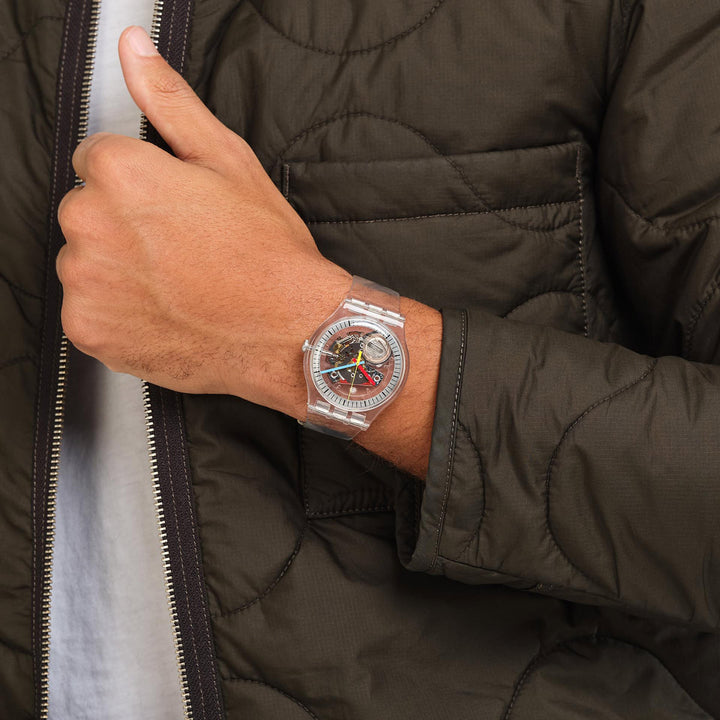 Swatch Clearly New Gent - SO29K100-S06