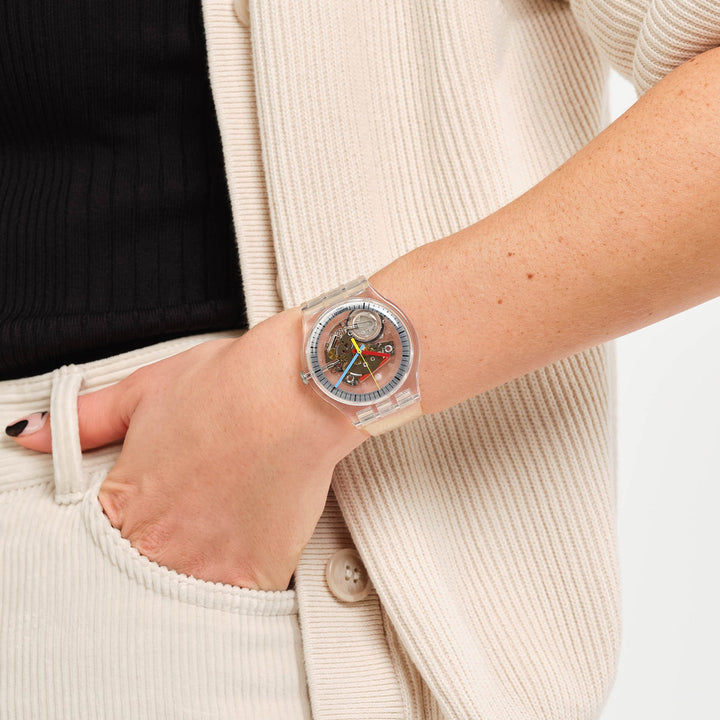 Swatch Clearly New Gent - SO29K100-S06
