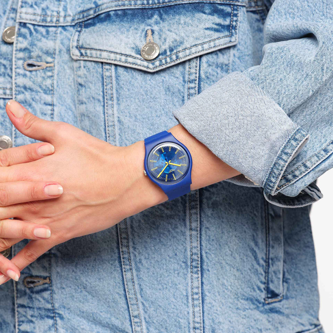 Swatch Sunbrush Sky - SO29N101