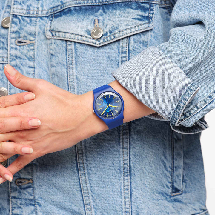 Swatch Sunbrush Sky - SO29N101
