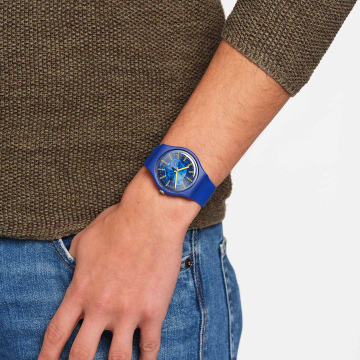 Swatch Sunbrush Sky - SO29N101