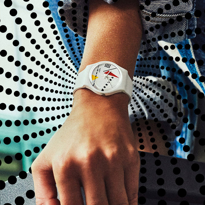 Swatch Whi_Mem M - SO31W106