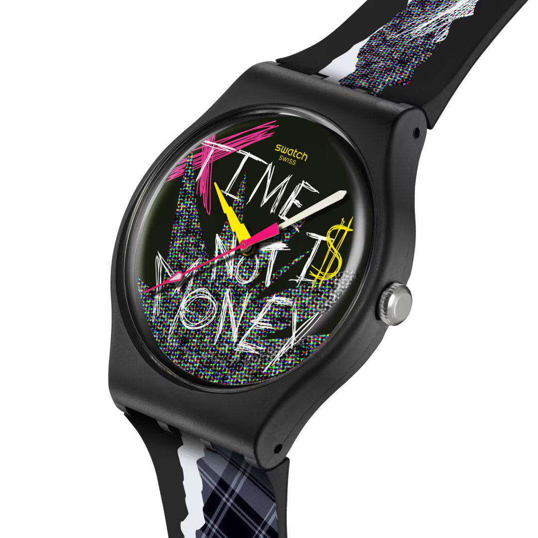 Swatch Blank Check Pay! - SO32B122-5300