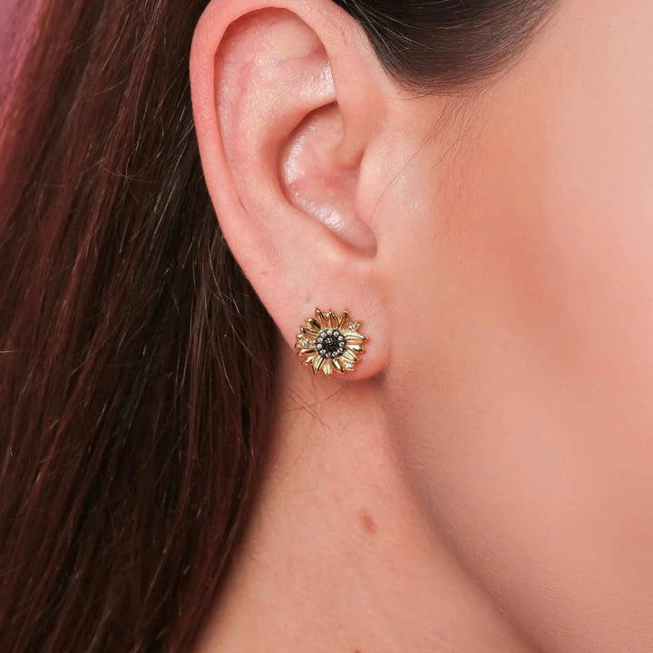 Seinerzeit Solana Sonnenblumen Ohrstecker - SZA-2960-432