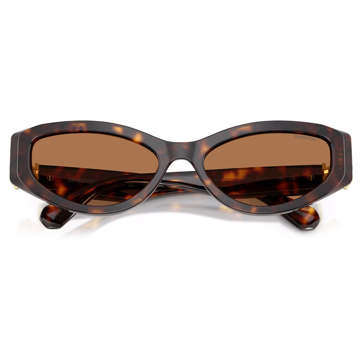 Swarovski Sonnenbrille Cat eye Form Brau - 5737643