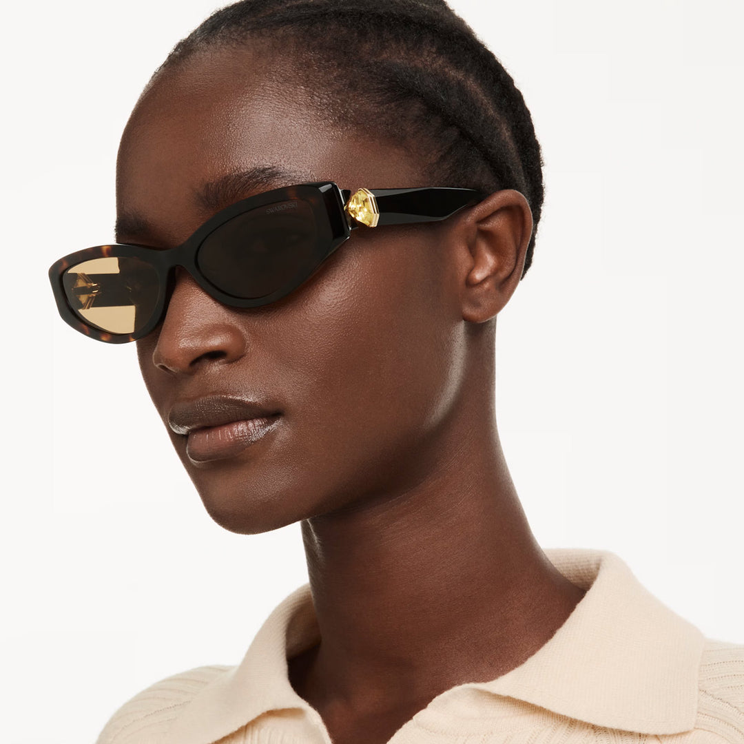Swarovski Sonnenbrille Cat eye Form Brau - 5737643