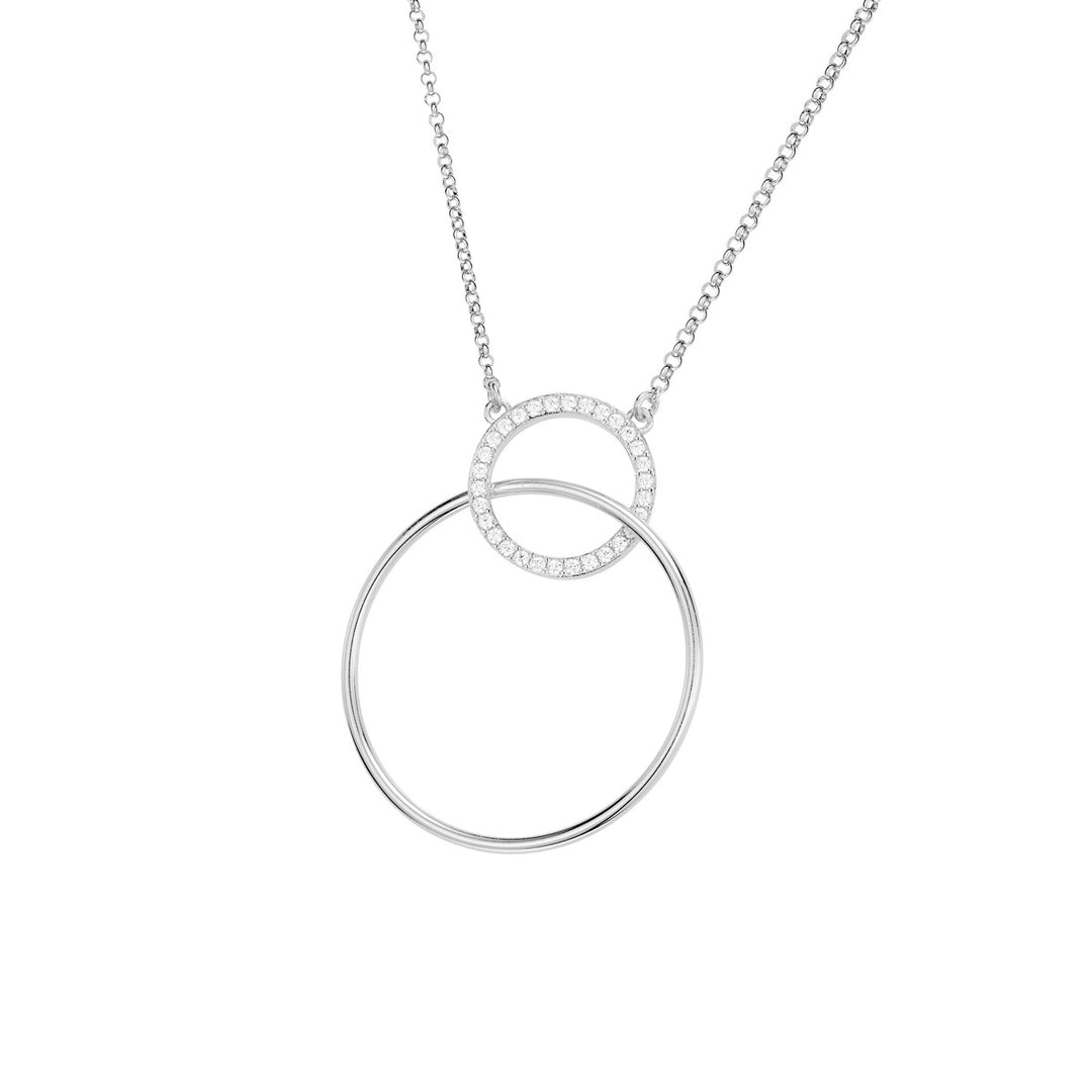 Gexist Verschlungener Ring Halskette - N 1435