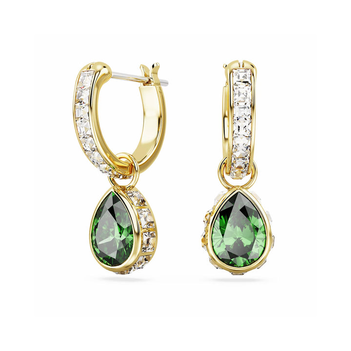 Swarovski Stilla Drop Ohrhänger Tropfenschliff Grün Gold - 5662922