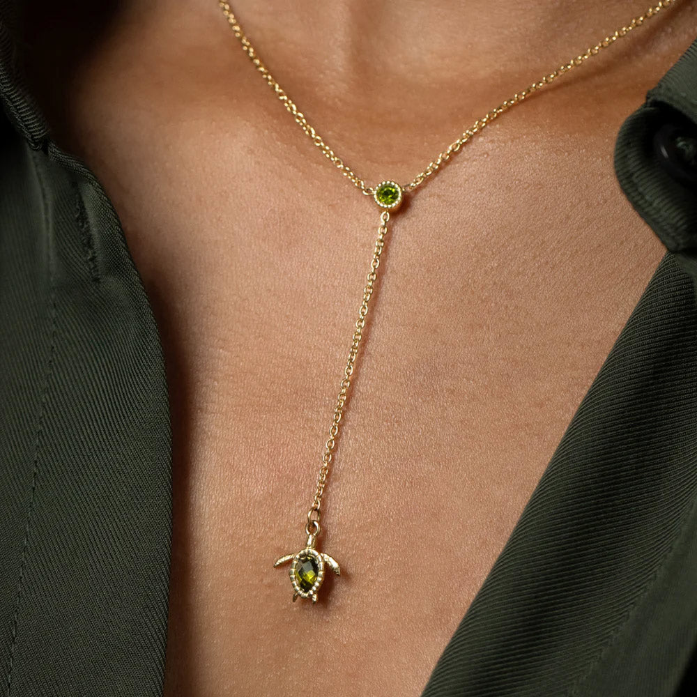 Paul Hewitt Turtle Y Halskette Gold - PH-JE-2049