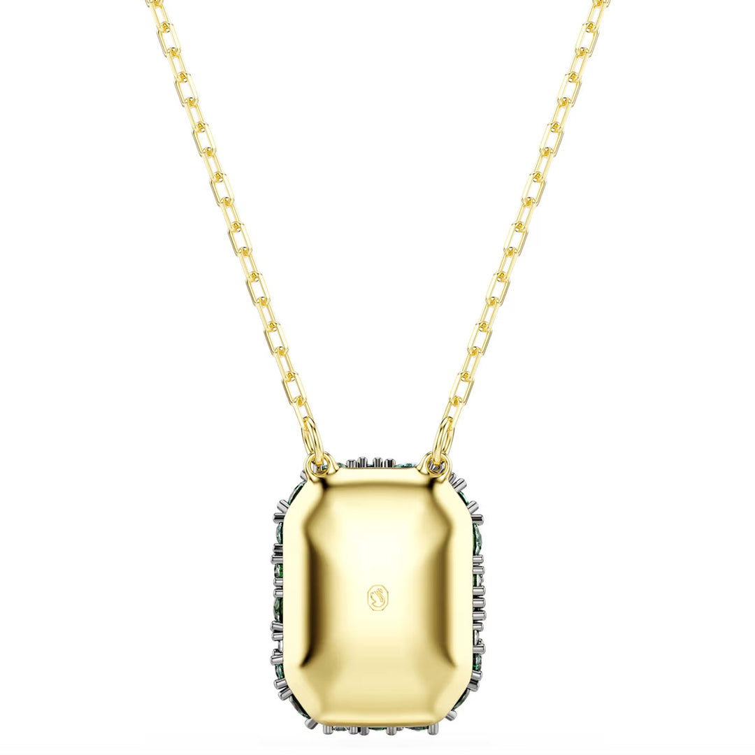 Swarovski Sublima Halskette Oktagon Schliff Grün 18K goldbeschichtet - 5752884