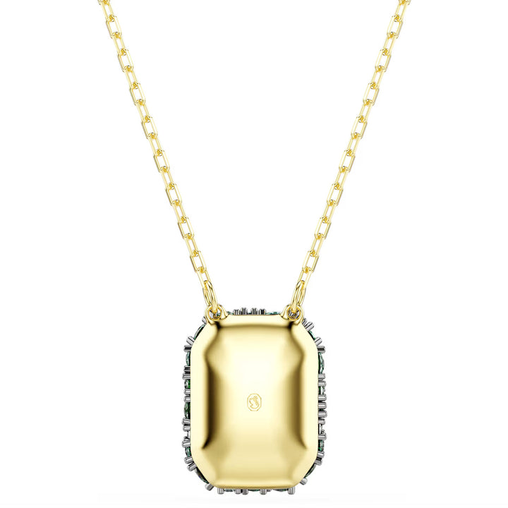 Swarovski Sublima Halskette Oktagon Schliff Grün 18K goldbeschichtet - 5752884