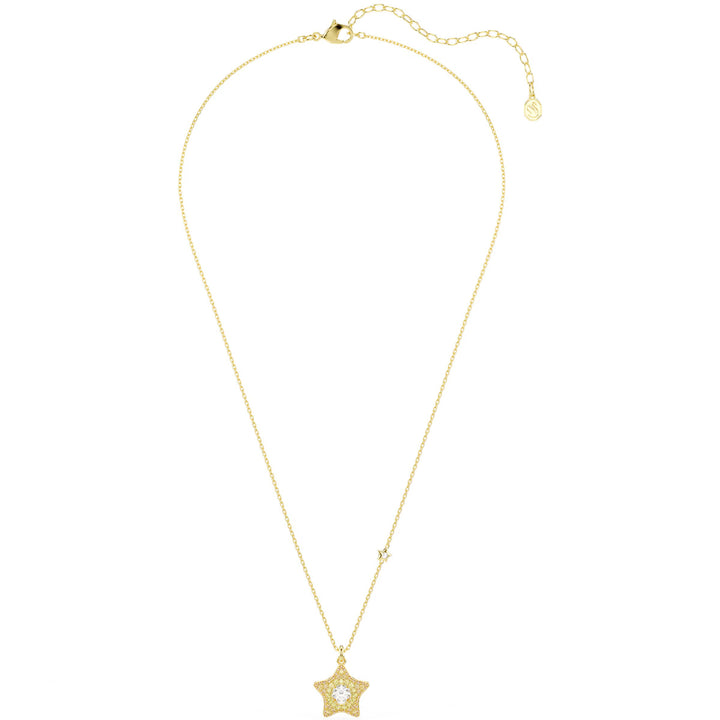 Swarovski Sublima Halskette Rundschliff Stern Mehrfarbig 18K goldbeschichtet - 5755280