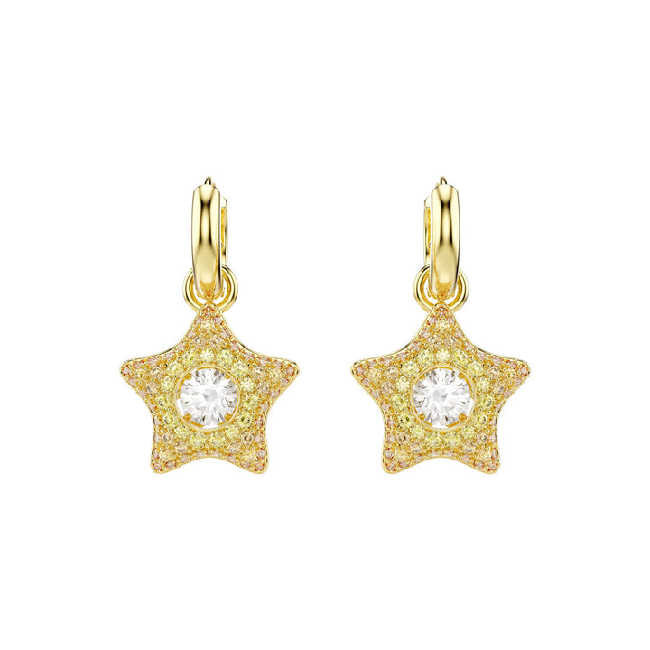 Swarovski Sublima Drop Ohrhänger Rundschliff Stern Mehrfarbig 18K goldbeschichtet - 5755274