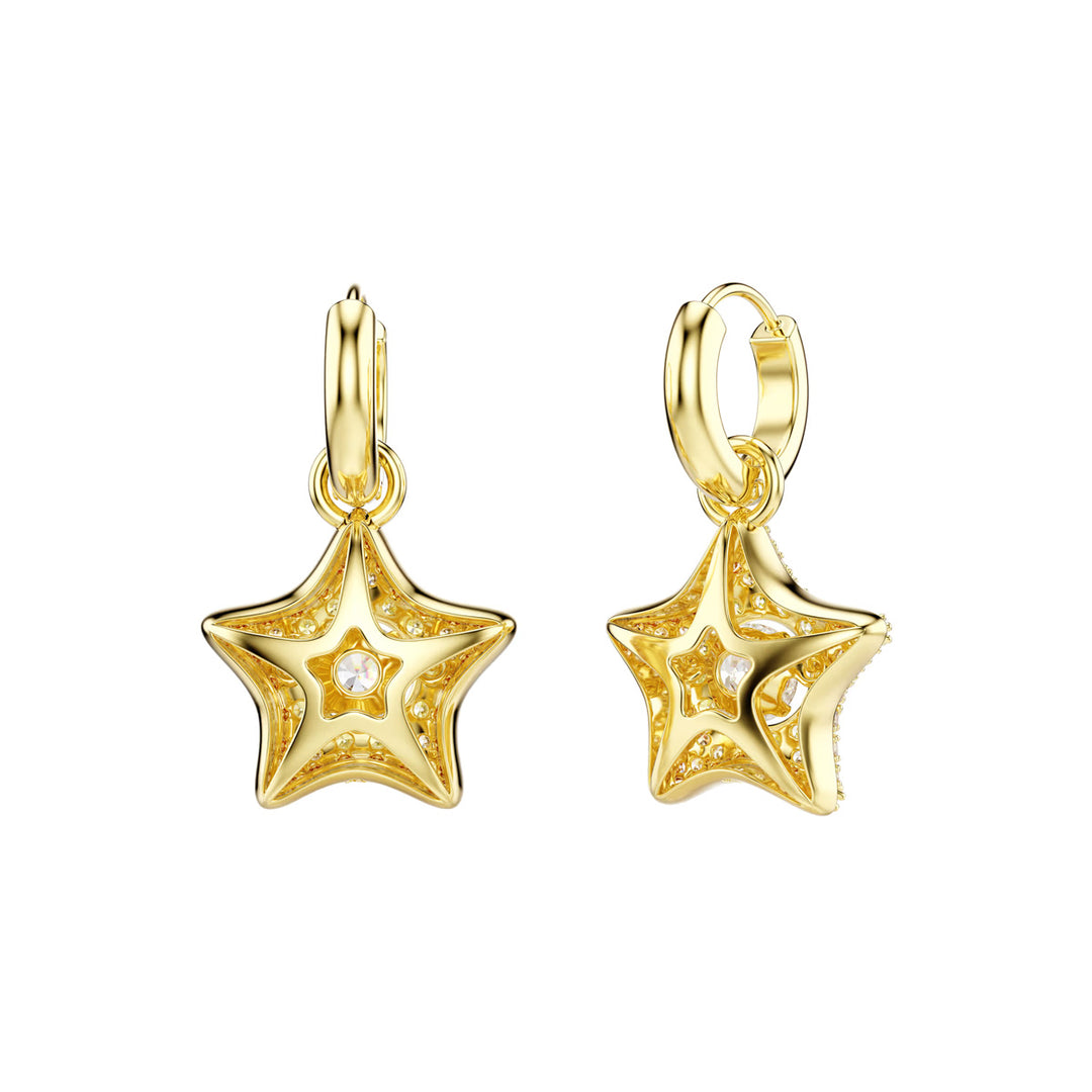 Swarovski Sublima Drop Ohrhänger Rundschliff Stern Mehrfarbig 18K goldbeschichtet - 5755274