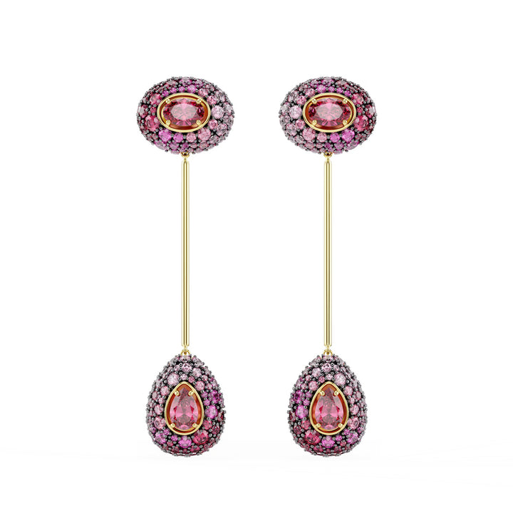 Swarovski Sublima Drop Ohrhänger Tropfenschliff Rot 18K goldbeschichtet - 5752891