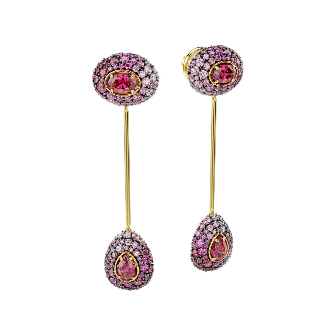 Swarovski Sublima Drop Ohrhänger Tropfenschliff Rot 18K goldbeschichtet - 5752891