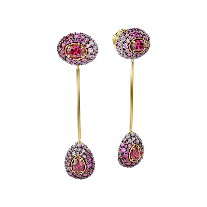 Swarovski Sublima Drop Ohrhänger Tropfenschliff Rot 18K goldbeschichtet - 5752891
