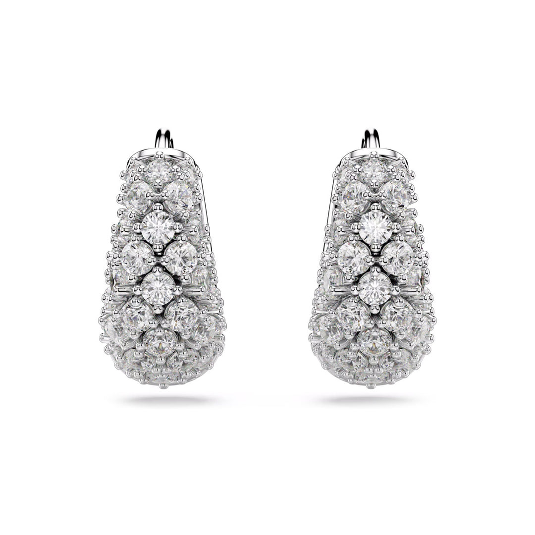 Swarovski Sublima Ohrringe Weiss Rhodiniert - 5732282