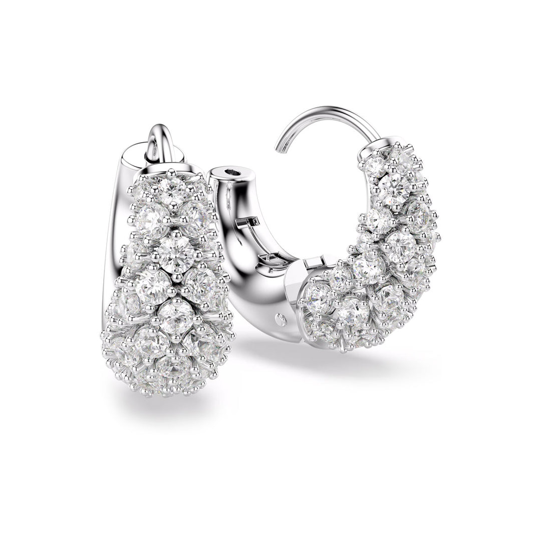 Swarovski Sublima Ohrringe Weiss Rhodiniert - 5732282