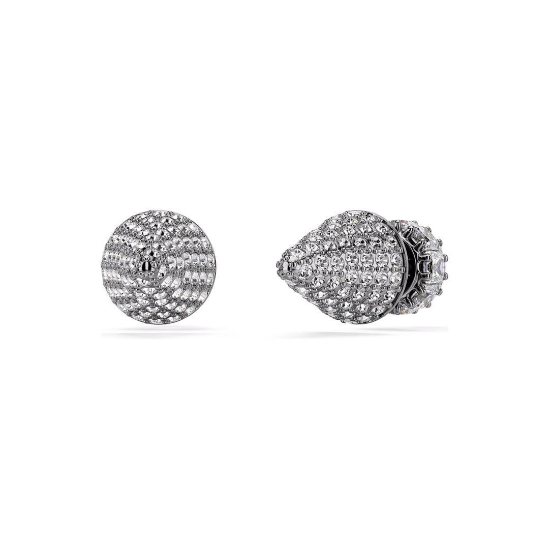 Swarovski Sublima Ohrstecker Spike Weiss Rutheniert - 5723185