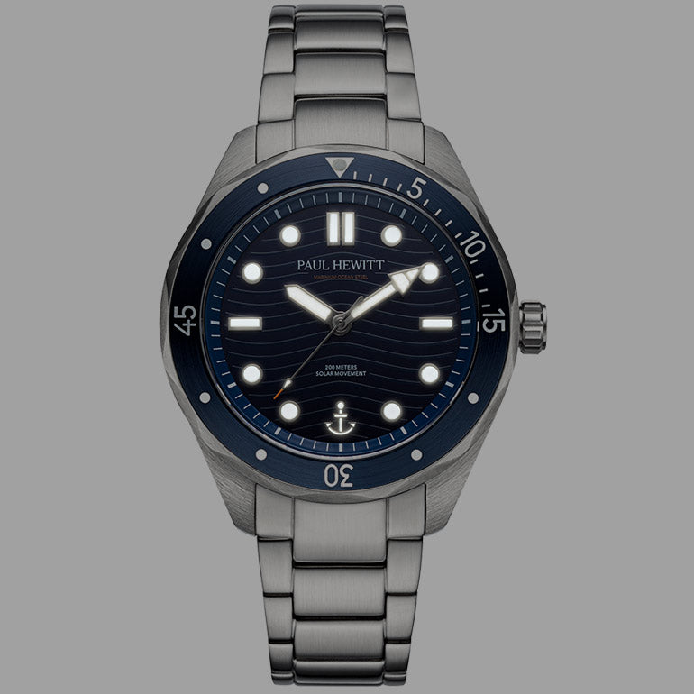 Paul Hewitt Ocean Diver Silber Blau - PH-W-0327