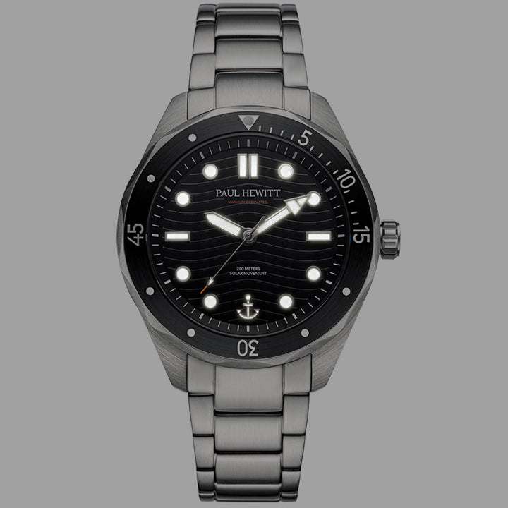 Paul Hewitt Ocean Diver Silber Schwarz - PH-W-0326