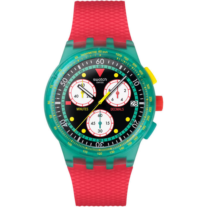 Swatch Neon Emerald Chrono - SUSG409