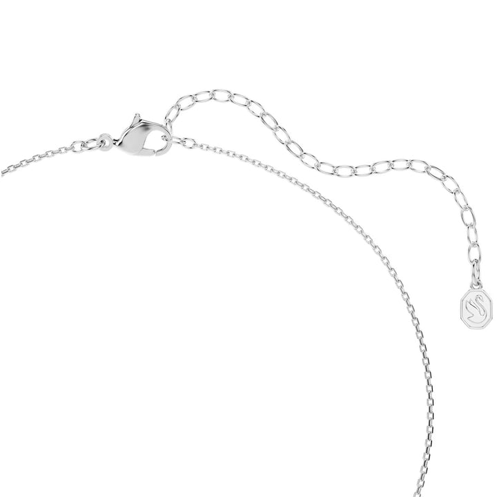 Swarovski Symbolica Halskette Kristallperle Rundschliff Pavé Hufeisen Weiss Rhodiniert - 5736972