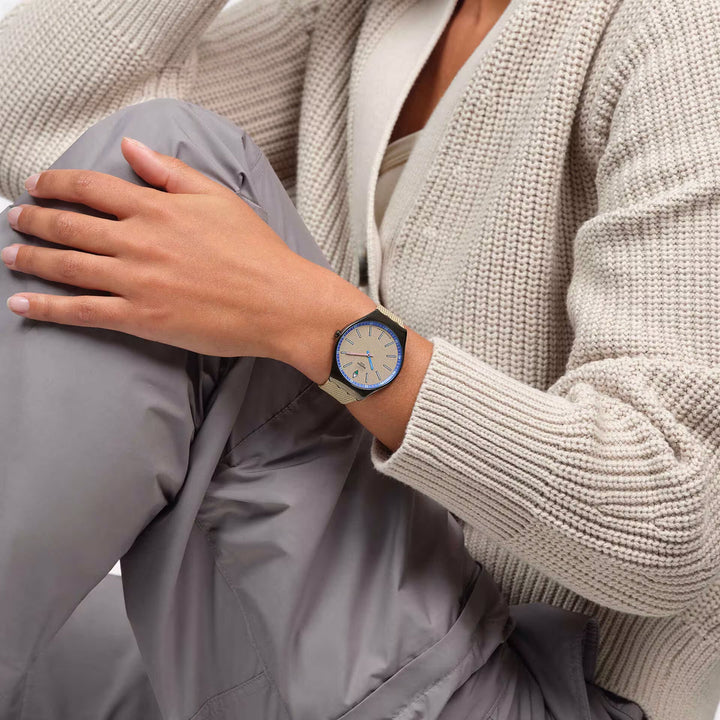 Swatch Sunbaked Sandstone - SYXM100