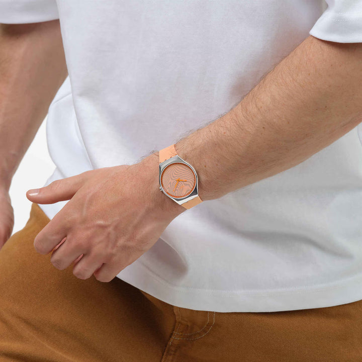 Swatch Iridescently Peach - SYXS166