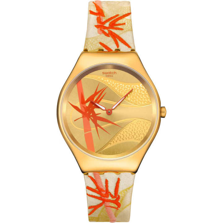 Swatch Golden Red Bamboo - SYXZ105