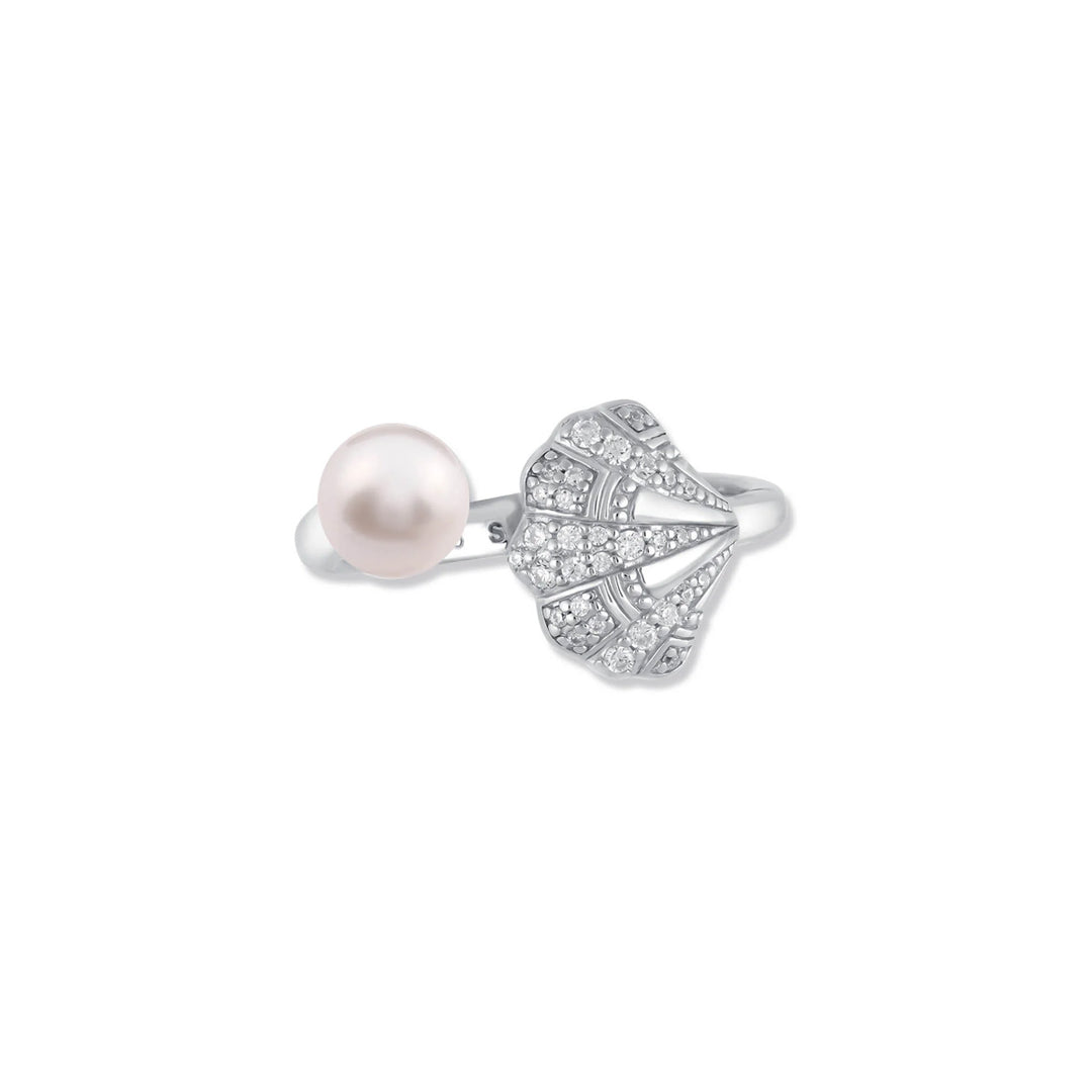 Seinerzeit Mila Muschel Ring - SZA-1990-376