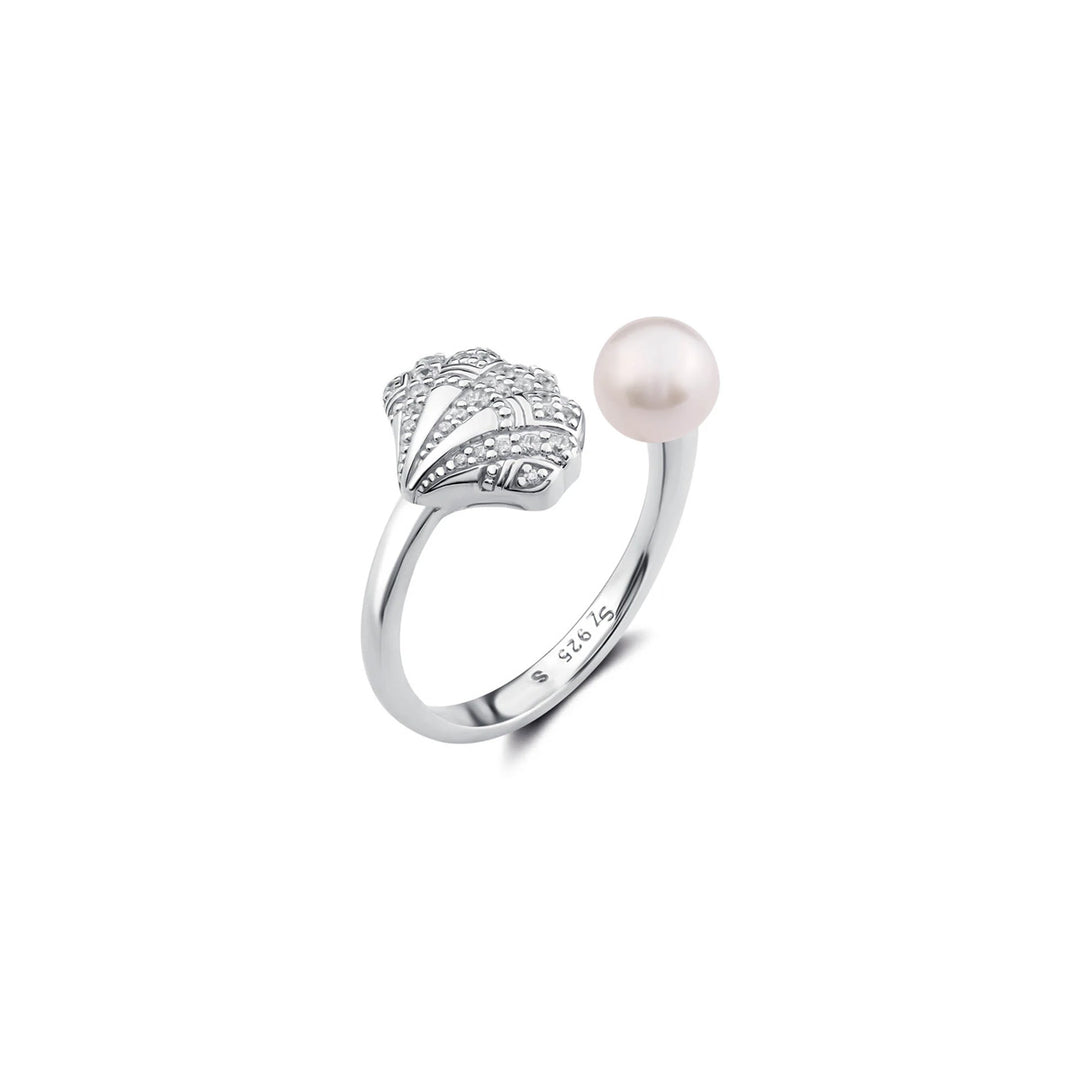 Seinerzeit Mila Muschel Ring - SZA-1990-376