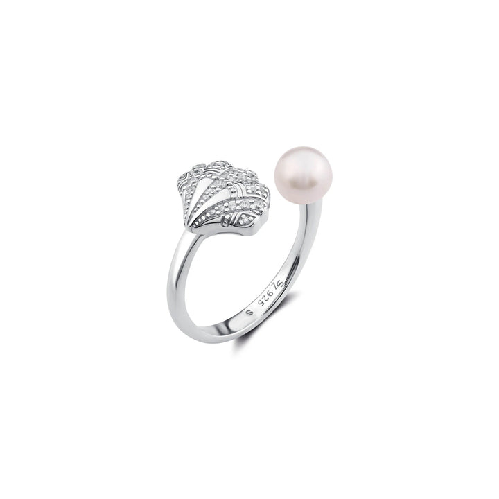 Seinerzeit Mila Muschel Ring - SZA-1990-376