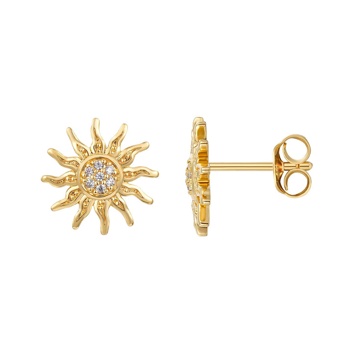 Seinerzeit Sol Gold Sonnen Ohrstecker - SZA-2960-461
