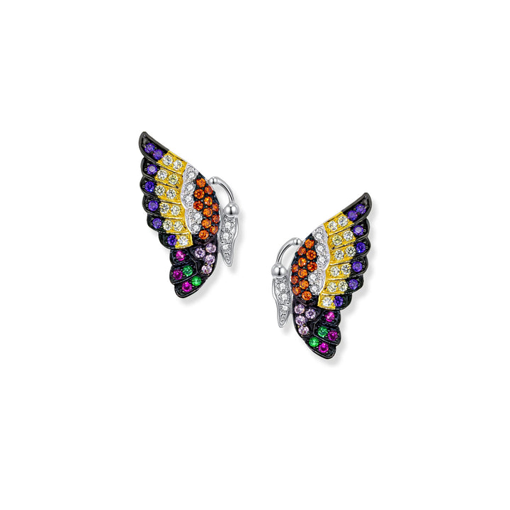 At that time Grace Butterfly Stud Earrings - SZA-2990-110