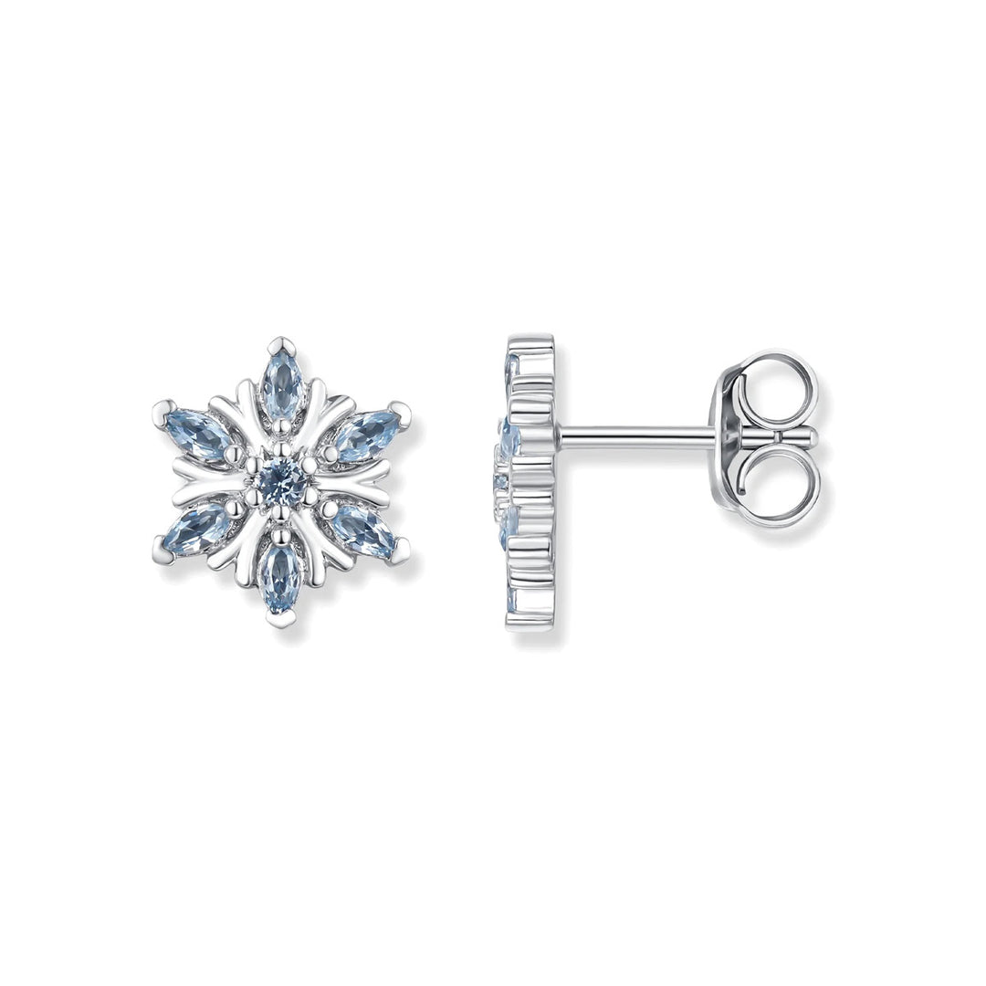 Seinerzeit Frosty Schneeflocken Ohrstecker - SZA-2990-271