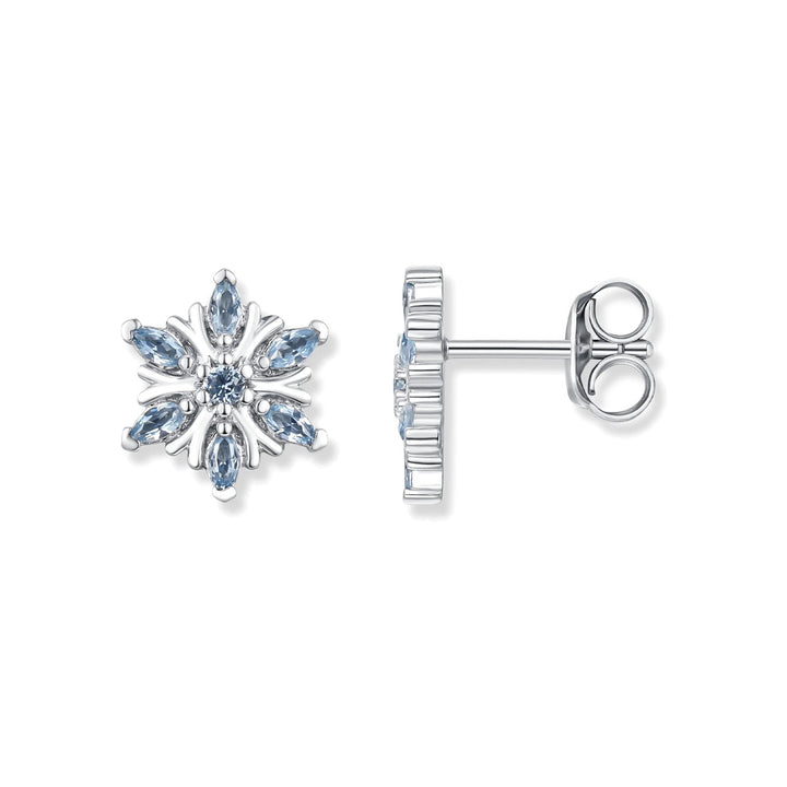 Seinerzeit Frosty Schneeflocken Ohrstecker - SZA-2990-271