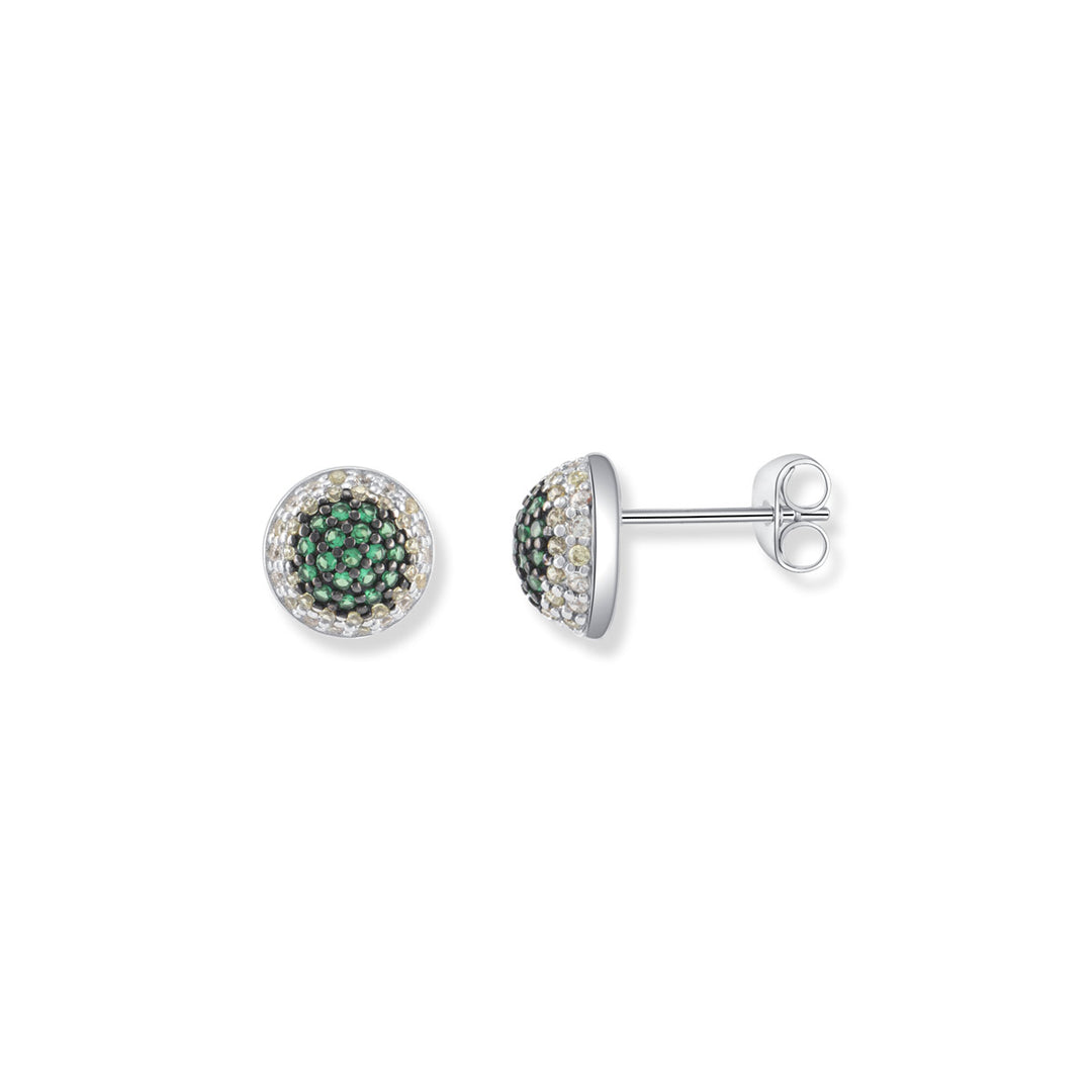 Seinerzeit Emerald Bambus Ohrstecker - SZA-2990-320