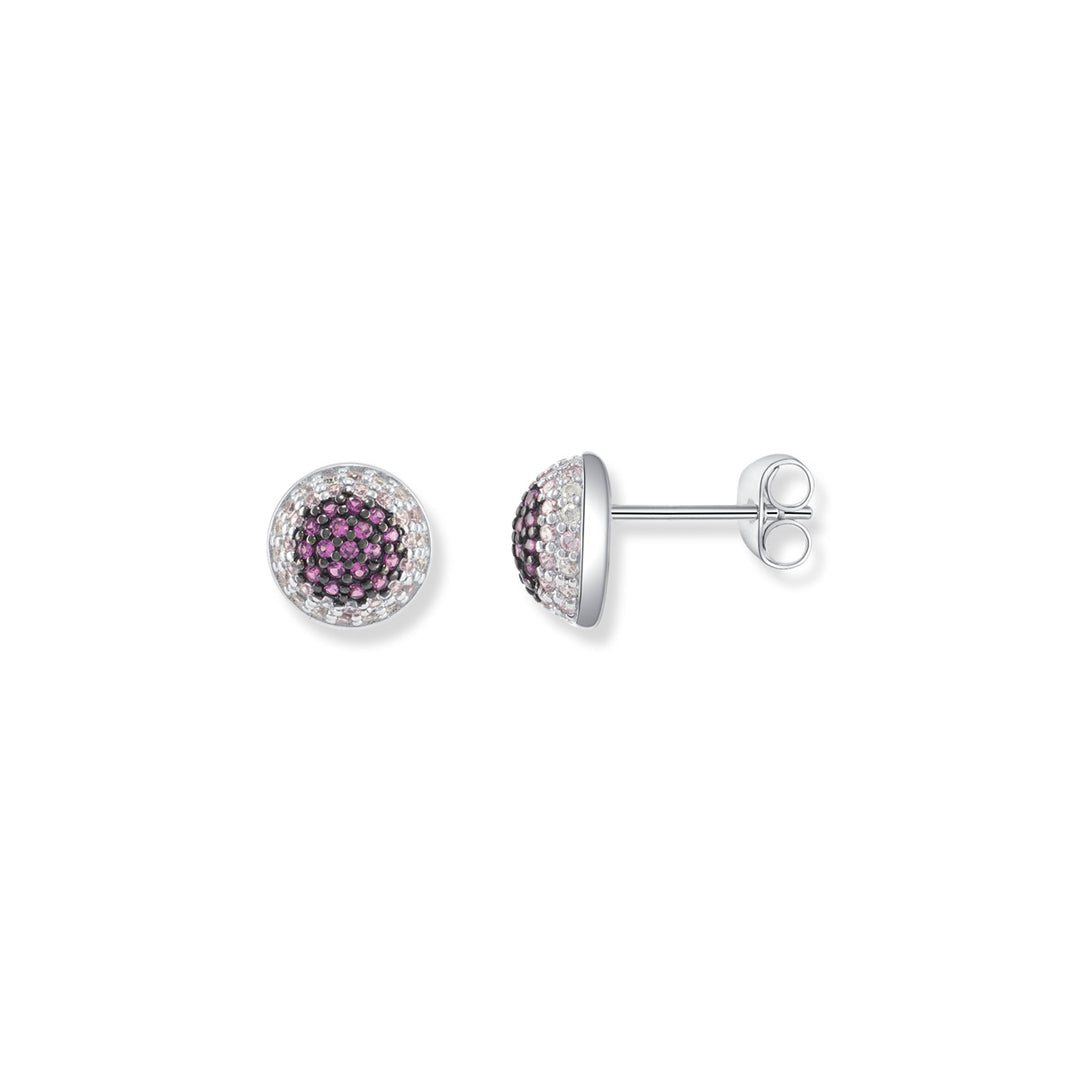 Seinerzeit Ruby Bambus Ohrstecker - SZA-2990-336