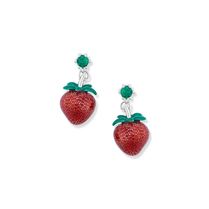 At that time Eve Strawberry Stud Earrings - SZA-2990-370