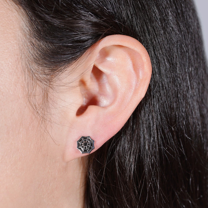Seinerzeit Dante Spinnennetz Ohrstecker - SZA-2990-382